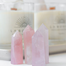 Cargar imagen en el visor de la galería, Vela Cuarzo Rosado