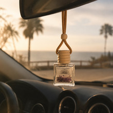 Cargar imagen en el visor de la galería, Difusor de aroma auto La Boheme Concept con cristales de amatista y diseño elegante para ambientar el coche.
